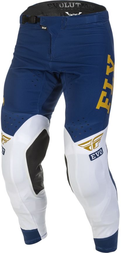 FLY RACING EVOLUTION DST PANTS - NAVY/WHITE/GOLD