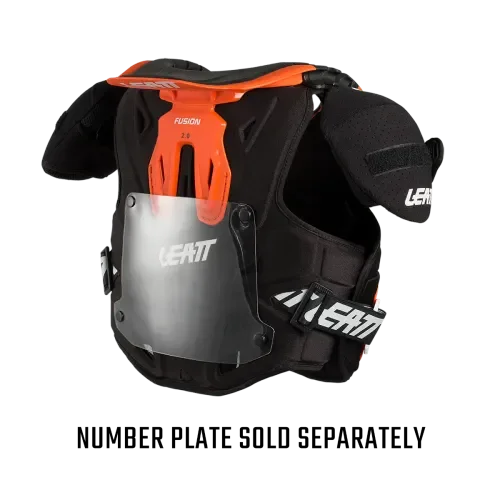 LEATT Fusion vest 2.0 Jr ORANGE YOUTH SIZES