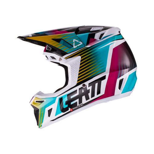 LEATT HELMET KIT MOTO 8.5 V22 - AQUA