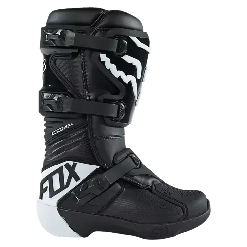 Fox Racing Youth Comp Boots (Black)
