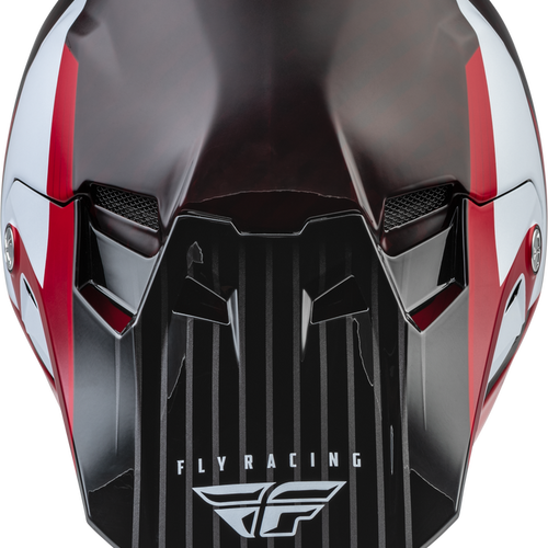 Fly Racing Formula Carbon Prime Helmet - Red/White - Adult 2XL