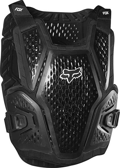FOX RACING YOUTH RACEFRAME ROOST CHEST GUARD [BLACK] 24267-001-OS