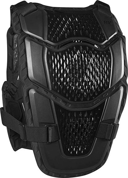 FOX RACING YOUTH RACEFRAME ROOST CHEST GUARD [BLACK]