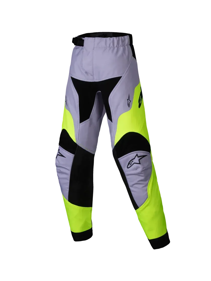 ALPINESTARS KIDS RACER VEIL PANTS - GRAY YELLOW FLUO - 3710125-9157-X