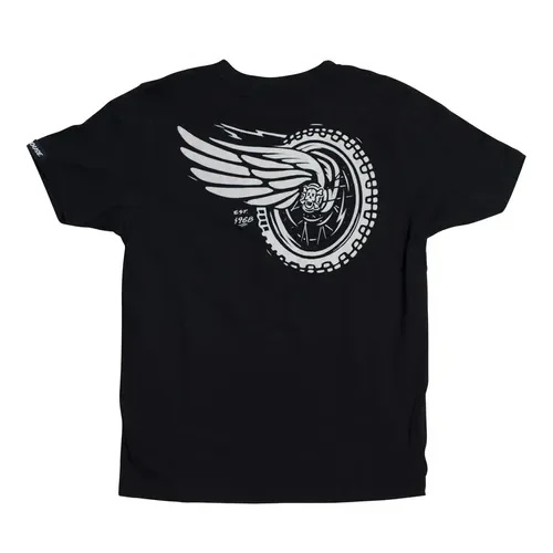 FASTHOUSE YOUTH ENDO TEE - BLACK - YSM