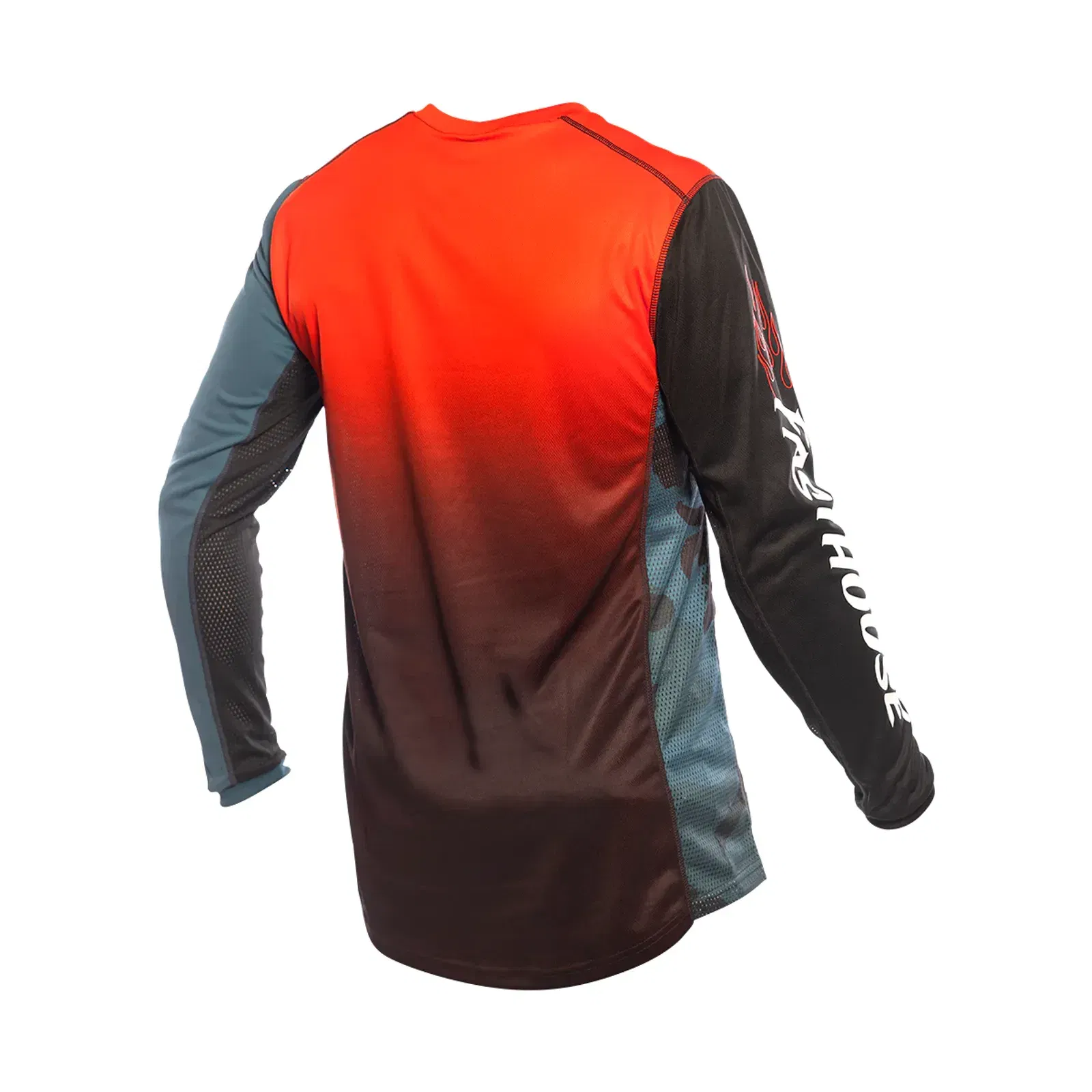 Fasthouse Grindhouse Bereman Youth Jersey - Black/Infrared - Youth Medium
