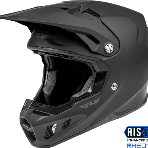 Fly Racing Youth Formula CC Solid Helmet - Matte Black - Youth Large