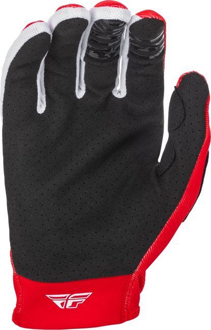 FLY RACING YOUTH LITE GLOVES - RED/WHITE - YOUTH SIZES