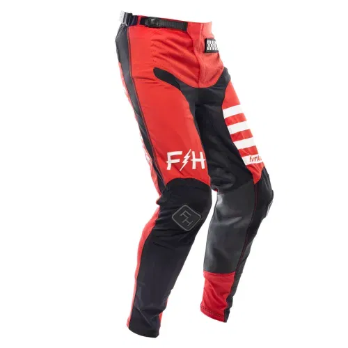 Fasthouse Elrod Pant - Red/Black - Size 38