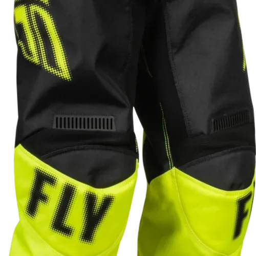 FLY RACING YOUTH F-16 PANTS (BLACK/HI-VIS)