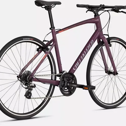 Specialized Bikes - SIRRUS 1.0, 2X Small, GLOSS CAST LILAC / VIVID CORAL / SATIN