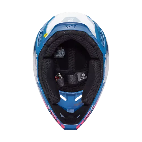 FOX RACING V1 MORPHIC HELMET [BLUEBERRY] - SIZE 2XL
