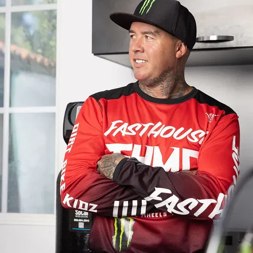 FastHouse Grindhouse Twitch Jersey (Red/Black)