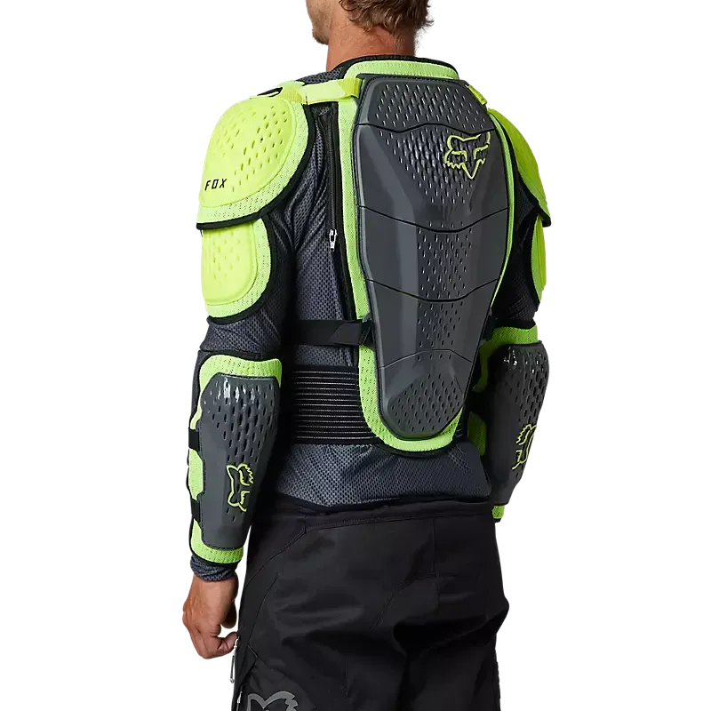 Fox Racing Titan Sport Chest Guard Jacket Dark Shadow Grey