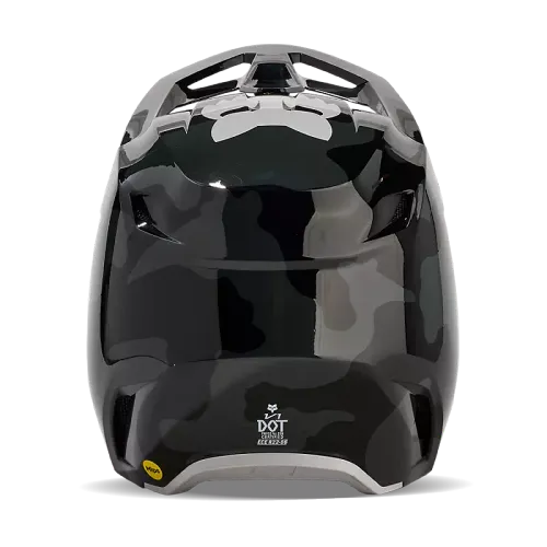 Fox Racing V1 Bnkr Helmet (Black Camouflage)