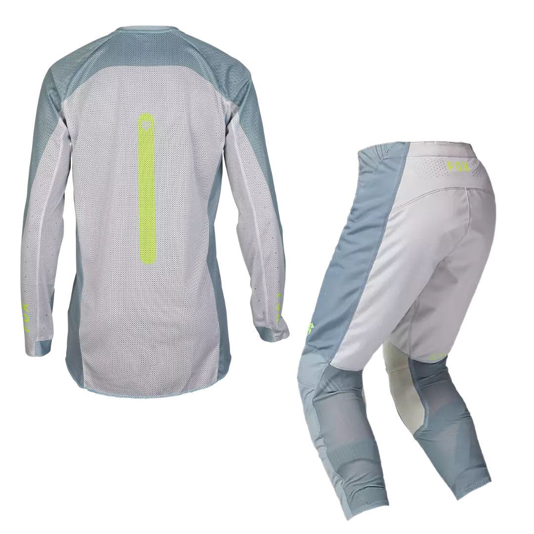 Fox Racing Airline Aviation Jersey + Pant Set [Grey]