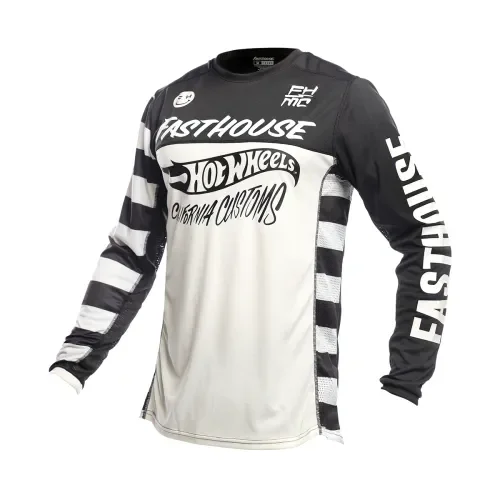 Hot Wheels Grindhouse Youth Jersey - White/Black - ON SALE!!