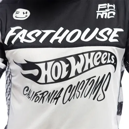 Fasthouse Youth USA Grindhouse Subside Jersey Large Black