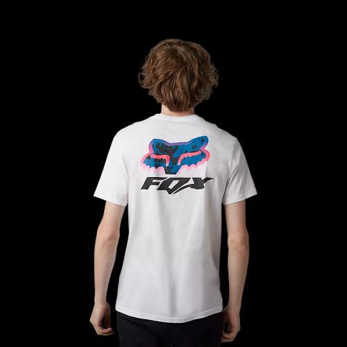 FOX RACING MORPHIC PREMIUM TEE OPTIC WHITE - 30539-190-