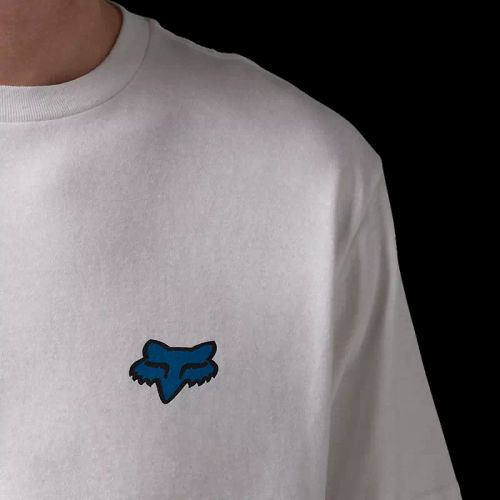 FOX RACING MORPHIC PREMIUM TEE OPTIC WHITE - 30539-190-