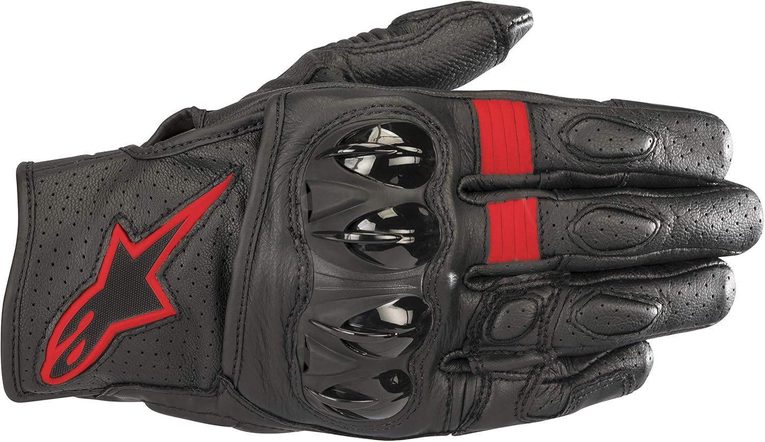 ALPINESTARS CELER V2 GLOVES - BLACK/RED - 4207-0184-