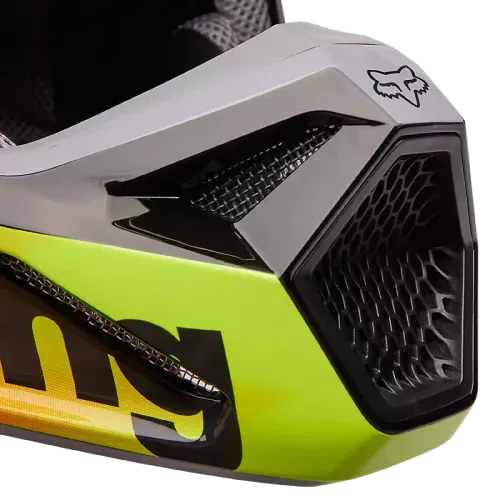 FOX RACING V1 STATK HELMET [MULTI COLOR] - SIZE 2XL