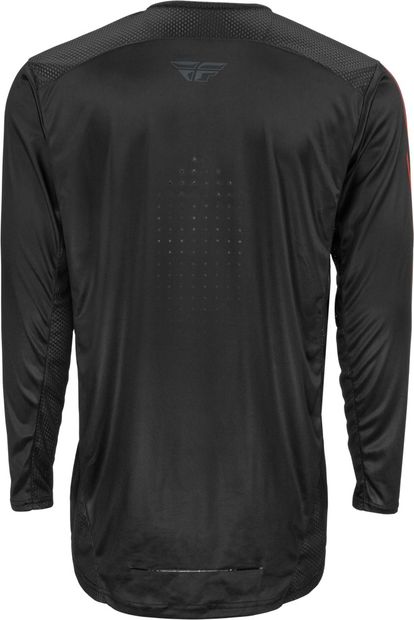 Fly Racing Lite S.E. Speeder Jersey - Metal/Red/Yellow - Adult 2XL - 375-7242X