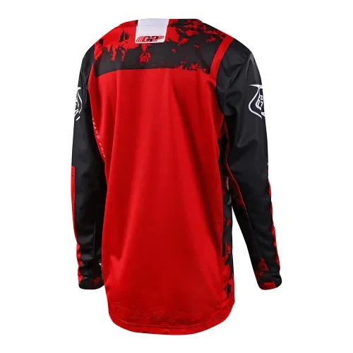 TROY LEE DESIGNS YOUTH GP JERSEY ASTRO RED / BLACK YOUTH SIZES