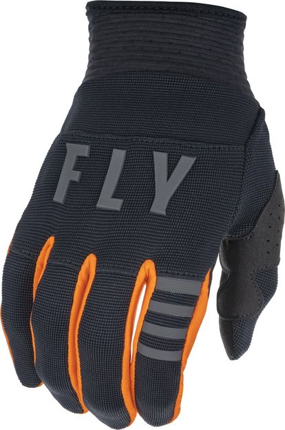Fly Racing Youth F-16 Gloves - Black/Orange - Youth Small - 375-915YS