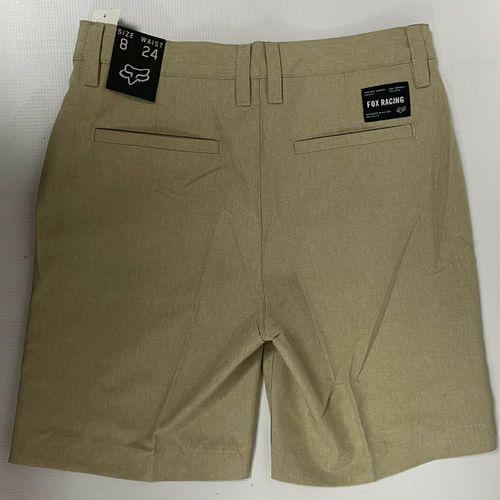 FOX YOUTH ESSEX TECH SHORT [TAN] SIZE 24