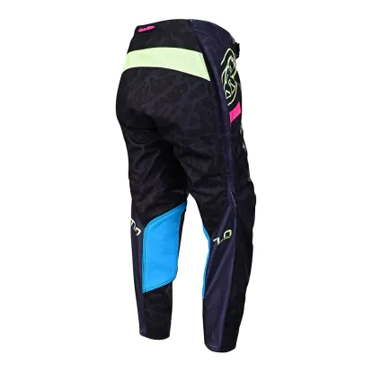 YOUTH GP PANT FRACTURA BLACK / FLO YELLOW