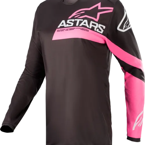 ALPINESTARS WOMEN'S STELLA FLUID CHASER JERSEY - BLACK/PINK