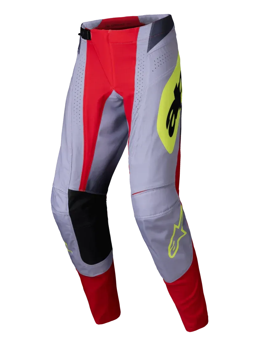 ALPINESTARS TECHSTAR MELT PANTS - BRIGHT RED GRAY - 3720325-3046-X