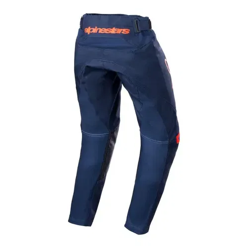 ALPINESTARS YOUTH RACER NARIN PANTS NIGHT (NAVY/HOT ORANGE) - SIZE 24