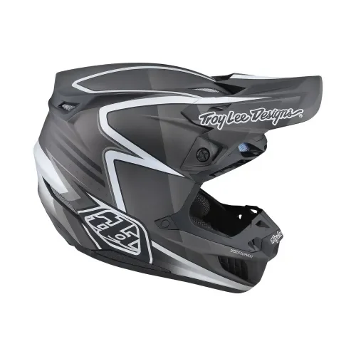 Troy Lee Designs SE5 Carbon Helmet Lines (Black) Medium