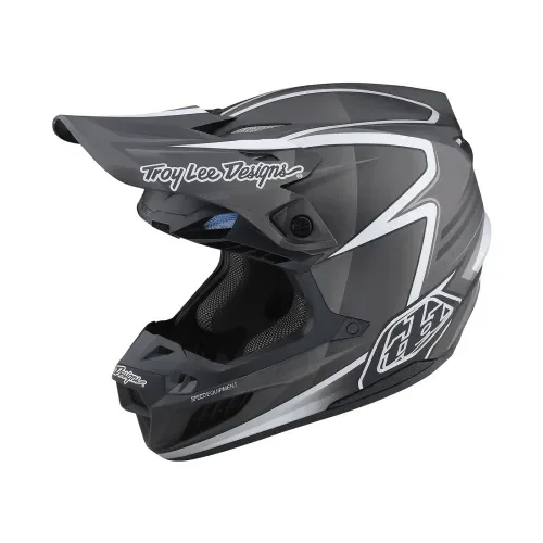 Troy Lee Designs SE5 Carbon Helmet Lines (Black) Medium
