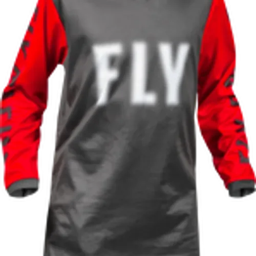 FLY RACING YOUTH F-16 JERSEY GREY/RED YOUTH SIZES