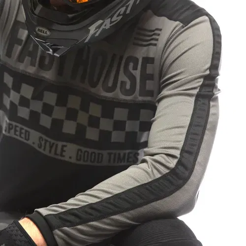 Fasthouse Grindhouse Torino Jersey - Black/Gray - 2XL