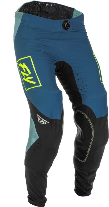 FLY RACING LITE PANTS - GREY/TEAL/HI-VIS - ADULT SIZES - 375-731