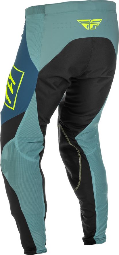 FLY RACING LITE PANTS - GREY/TEAL/HI-VIS - ADULT SIZES - 375-731