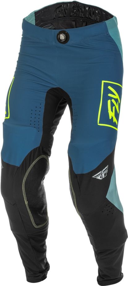 FLY RACING LITE PANTS - GREY/TEAL/HI-VIS - ADULT SIZES