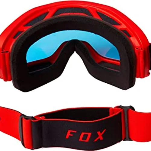 Fox Racing Main Motocross Goggle, STRAY Flo Red SPARK