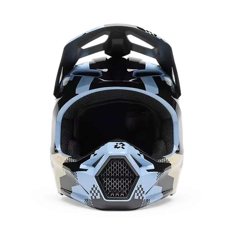 Fox Racing V1 Digi Image Helmet - Light Slate Blue