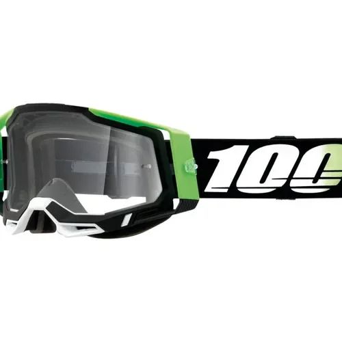 100% Racecraft 2 Goggles Kalkuta with Clear Lens