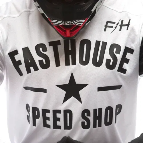 Fasthouse USA Grindhouse Factor Jersey - White/Black S