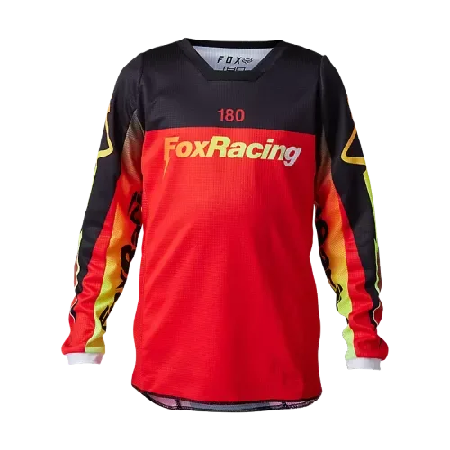 Fox Racing Youth 180 Statk Jersey (Fluorescent Red)