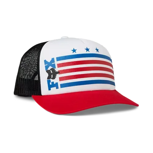 Fox Racing Unity Snapback Hat (Red/White)