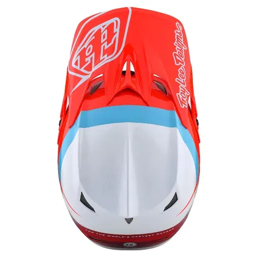 D3 FIBERLITE HELMET SLANT RED SIZE X-LARGE