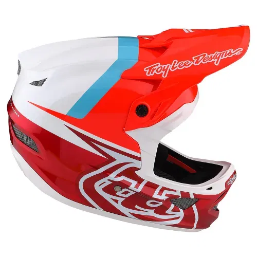 D3 FIBERLITE HELMET SLANT RED SIZE X-LARGE