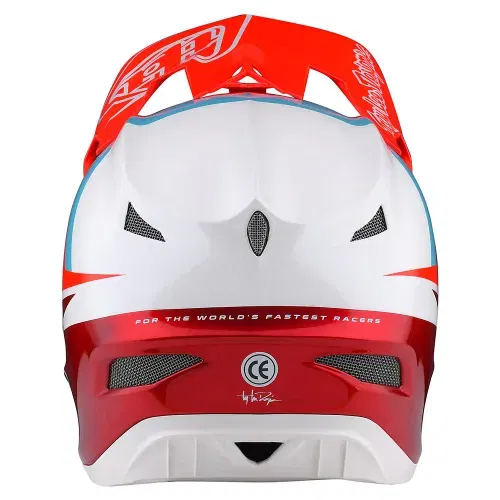 D3 FIBERLITE HELMET SLANT RED SIZE X-LARGE